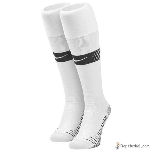 Calcetines Francia Replica Segunda Ropa 2018 Blanco